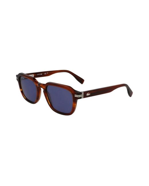 Lacoste Brown Acetate Sunglasses