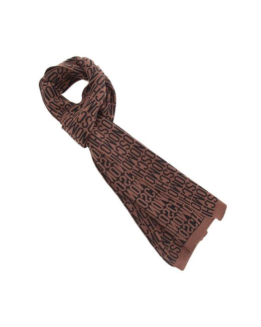 Moschino Metallic Winter Scarves