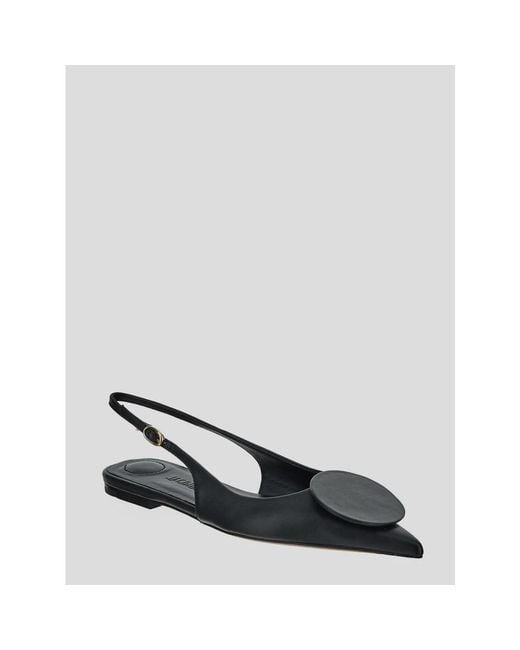 Jacquemus Black Ballerinas