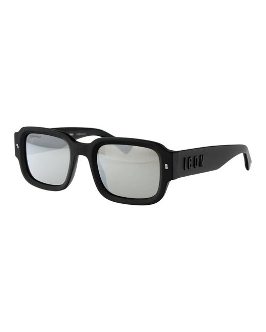 Iconici occhiali da sole modello 0009/s di DSquared² in Black da Uomo