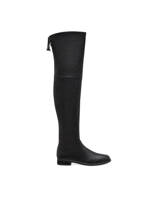 Stuart Weitzman Black Over-Knee Boots