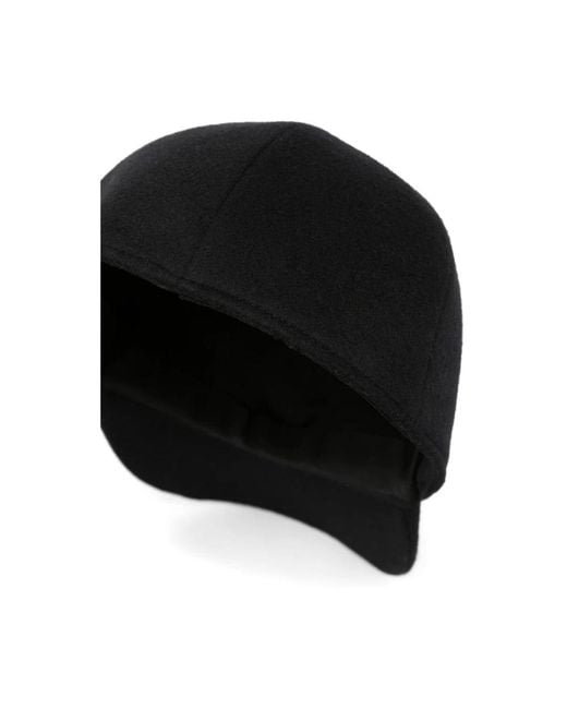 Lanvin Black Caps