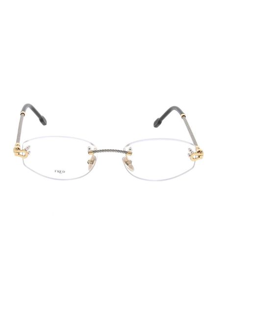 Glasses Fred de color Metallic