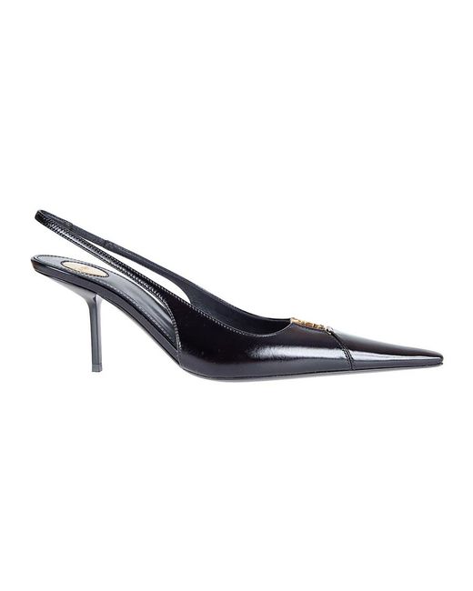 Saint Laurent Blue Pumps