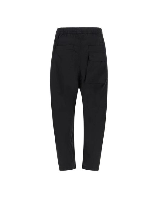 Thom Krom Fitness ,Zwart ,Katoen Cotton Training Broeken in het Black voor heren