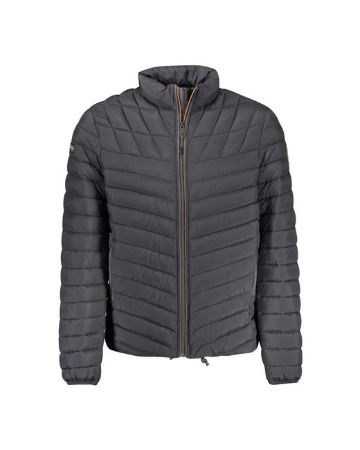 Napapijri Gray Winter Jackets for men