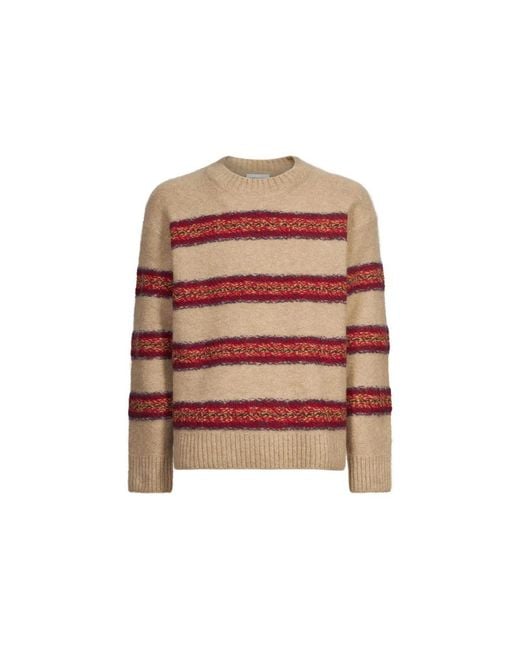 Dries Van Noten Pink Round-Neck Knitwear for men
