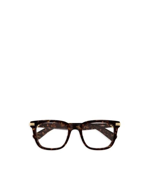 Cartier Brown Glasses for men