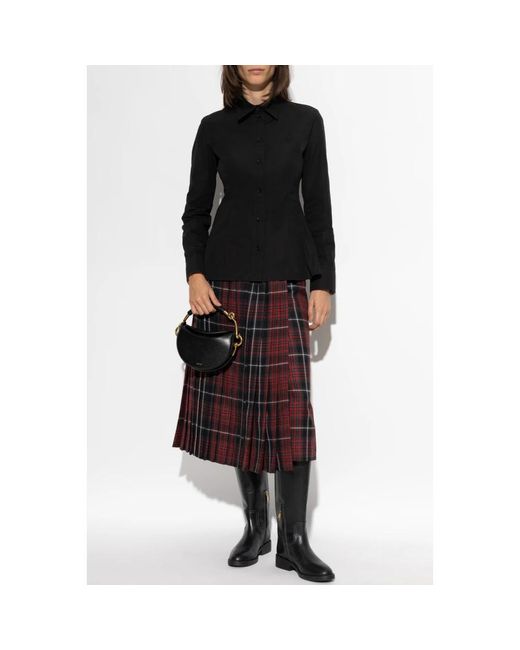 Burberry Brown Midi Skirts
