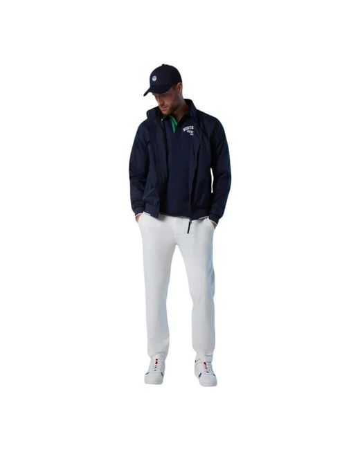 North Sails Blue Light Jackets for men