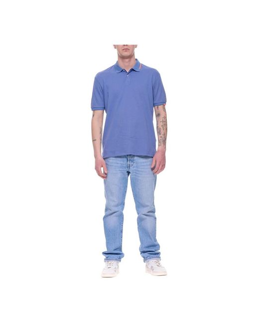 Suns Federico Tag Polo in Blue für Herren