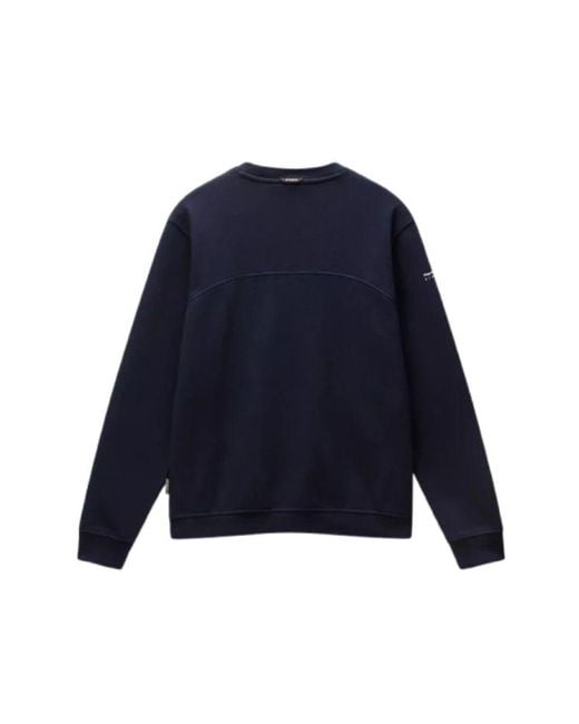 Sweatshirts di Napapijri in Blue da Uomo