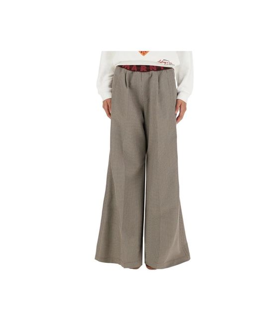 Marni Gray Wide Trousers