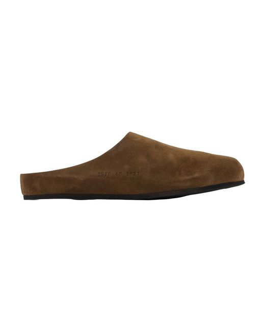 Common Projects Suede Clog in Brown für Herren