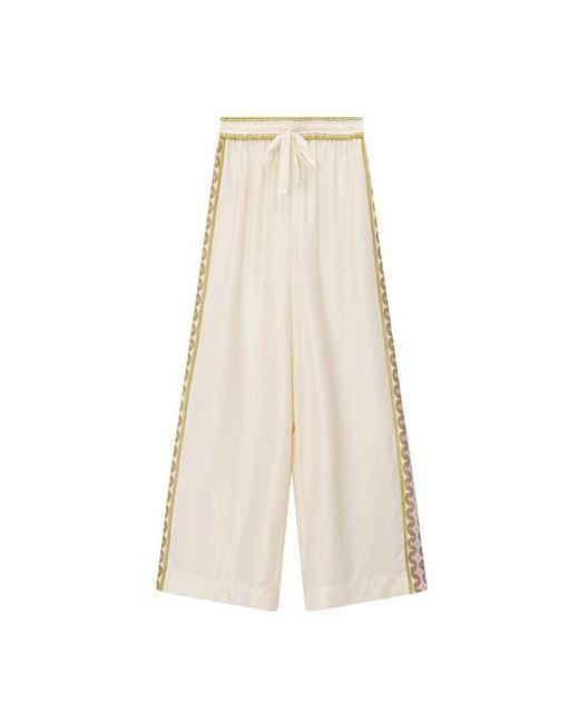 Zimmermann Natural Wide Trousers