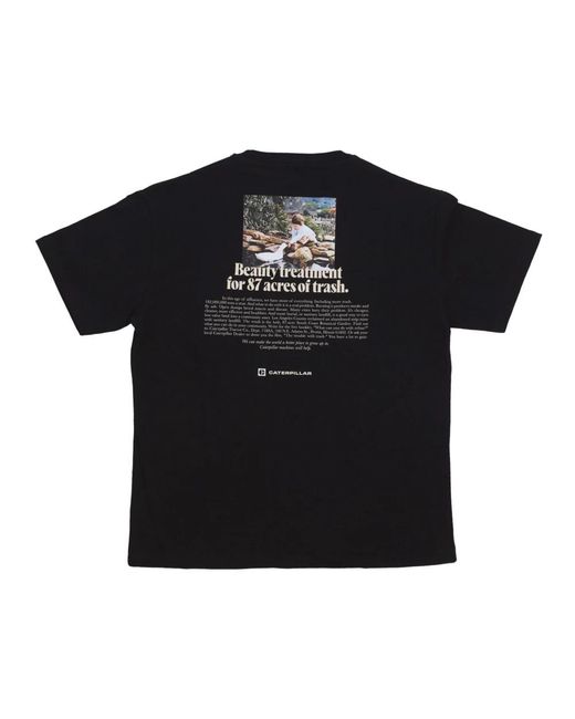 Caterpillar Black T-Shirts for men