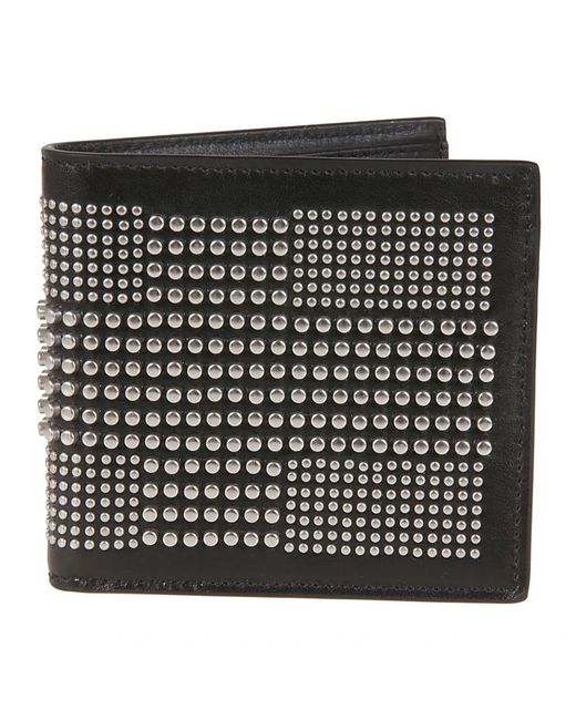 McQueen Black Wallets & Cardholders for men