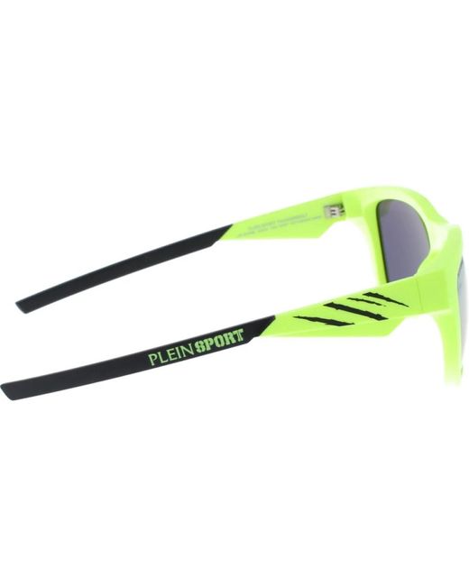 Philipp Plein Thunderbolt sport sonnenbrille in Green für Herren