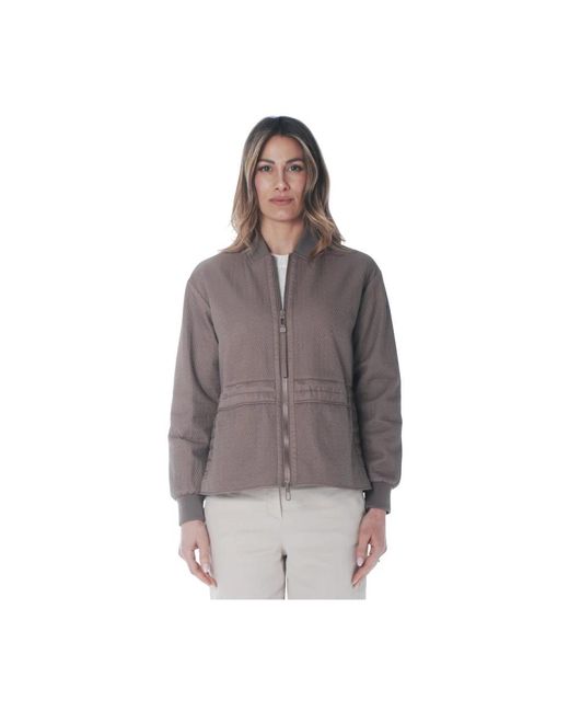 DUNO Brown Bomber Jackets
