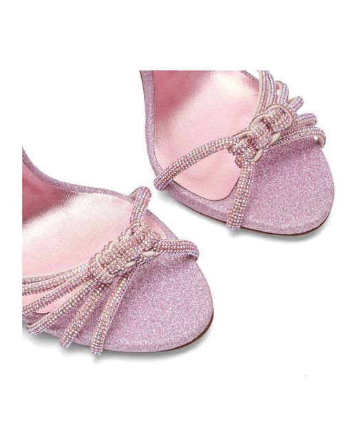 Casadei Pink Blade C+C Sandals