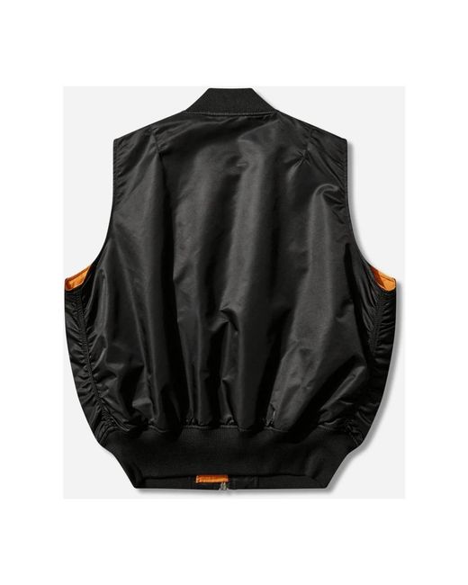 Vests Alpha Industries de hombre de color Black