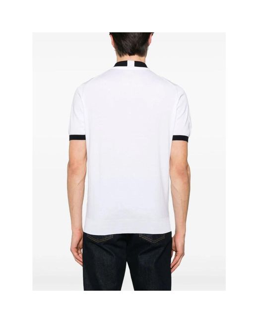 Kiton Tops ,Wit ,Stijlvolle T-Shirts En Polos in het White voor heren