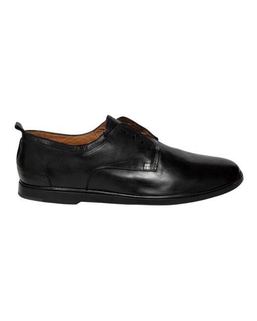 Laced Shoes di Elia Maurizi in Black da Uomo