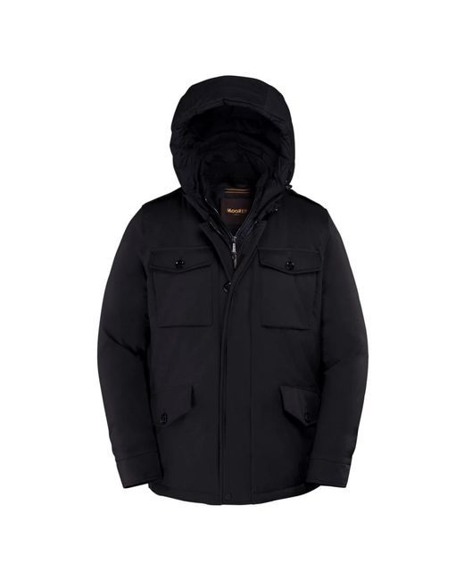Moorer Black Winter Jackets for men