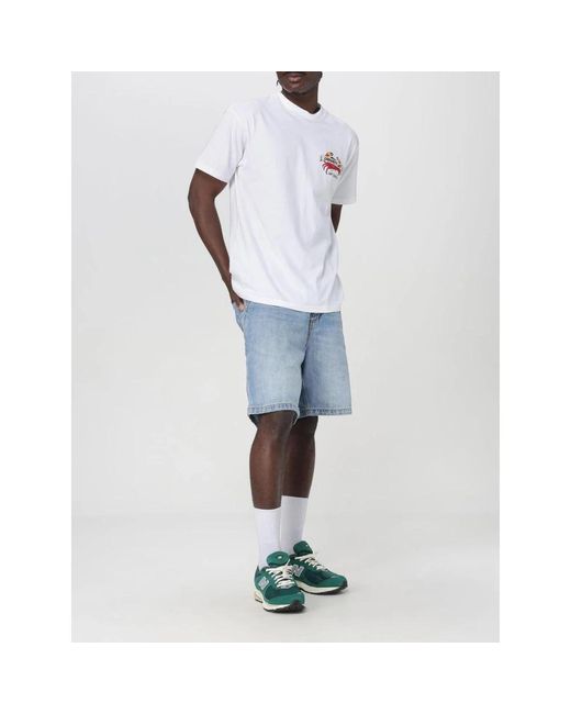 Carhartt Denim Shorts in het Blue voor heren