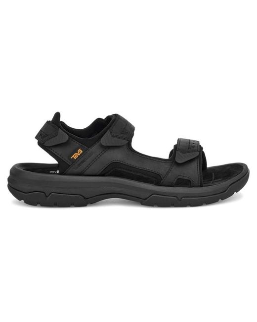 Flat Sandals di Teva in Black da Uomo