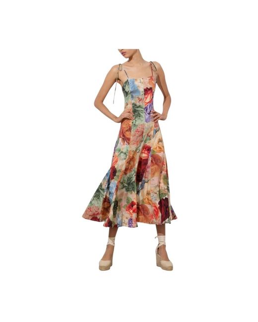 Alice + Olivia Multicolor Midi Dresses