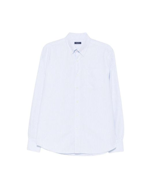 Deperlu White Formal Shirts for men