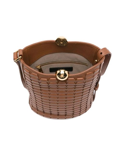 Furla Brown Weiche Mini Eimerhüllen