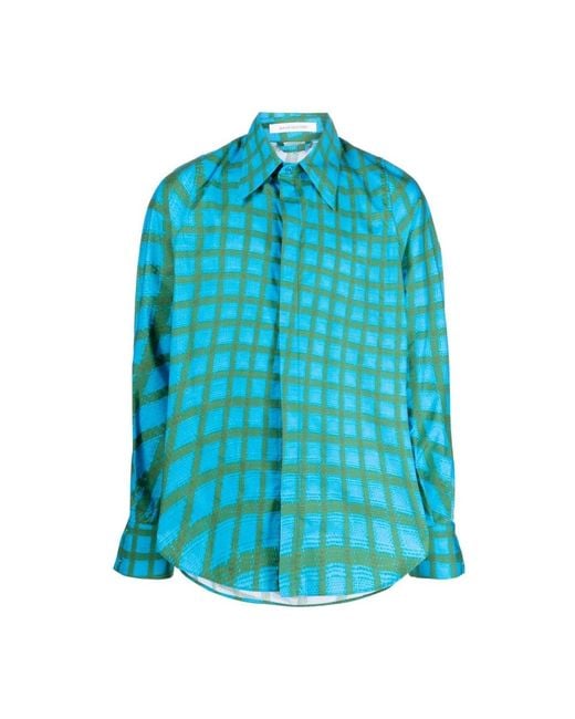 Bianca Saunders Blue Casual Shirts for men