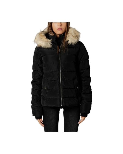 ONLY Black Winter Jackets