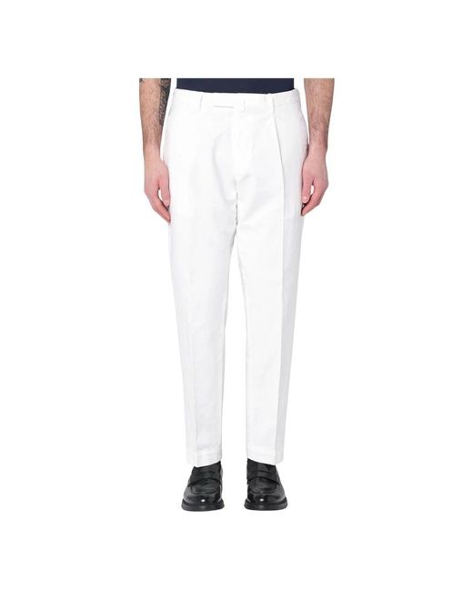 Santaniello Regular Fit Hose Arechi in White für Herren