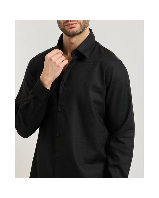 ARMANI EXCHANGE Black Casual Shirts for men