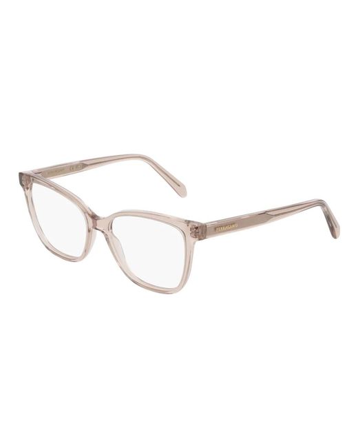 Ferragamo Gray Glasses