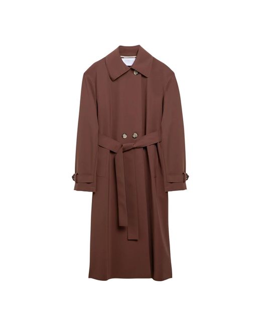 Trench Coats Harris Wharf London de color Brown
