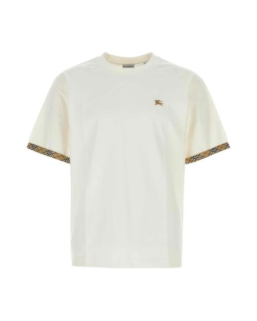 Burberry White T-Shirts for men