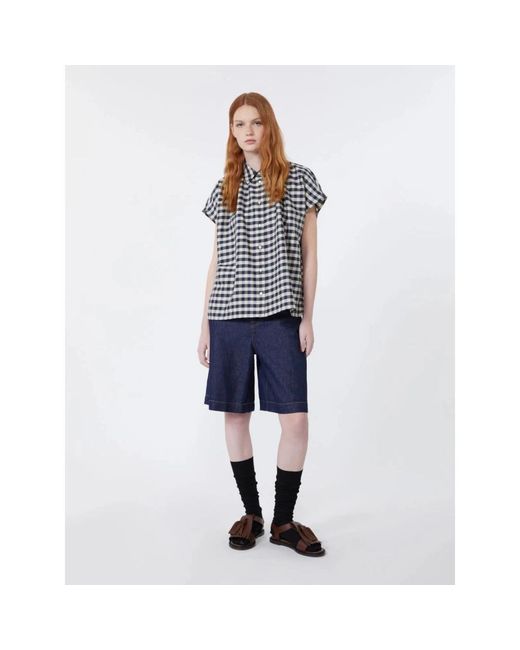 Weekend by Maxmara Blue Denim Shorts