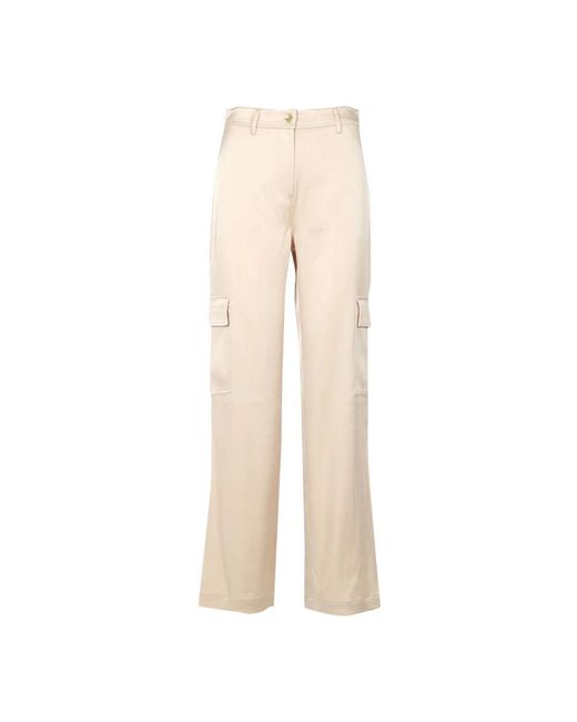 Michael Kors Natural Wide Trousers