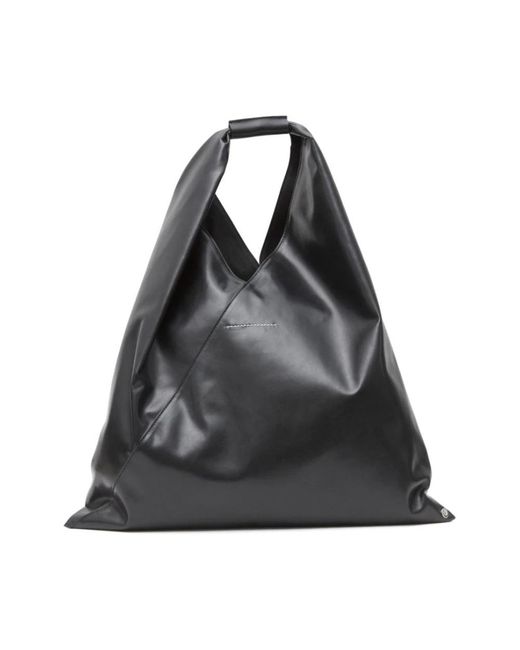 MM6 by Maison Martin Margiela Black Tote Bags
