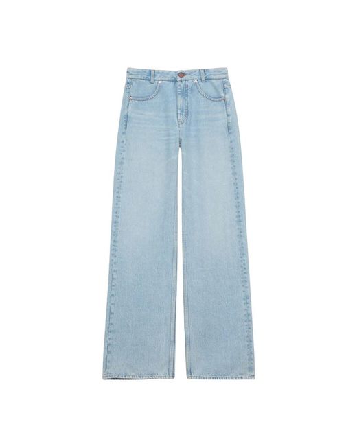 BITE STUDIOS Blue Wide Jeans