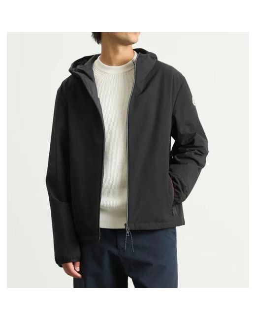 Light Jackets Moncler de hombre de color Black