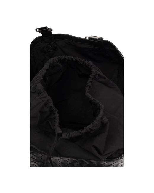 Bottega Veneta Geflochtener rucksack in Black für Herren