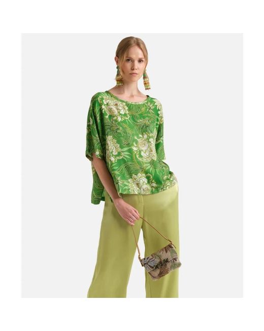 Blouses Maliparmi de color Green