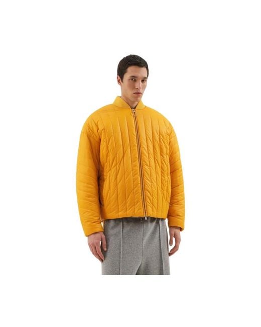 1989 STUDIO Orange Winter Jackets for men