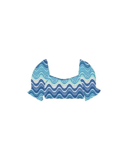 Mc2 Saint Barth Blue Blouses