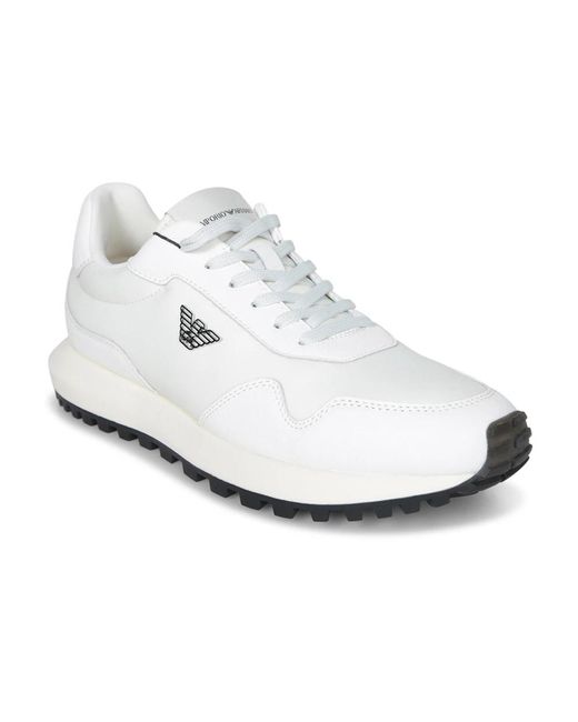 Emporio Armani White Sneakers for men